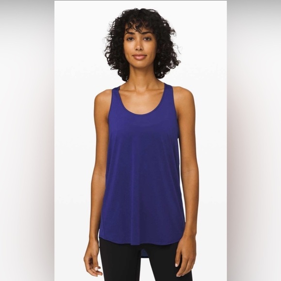 Lululemon Larkspur Pleated Essential Tank - Picture 1 of 4